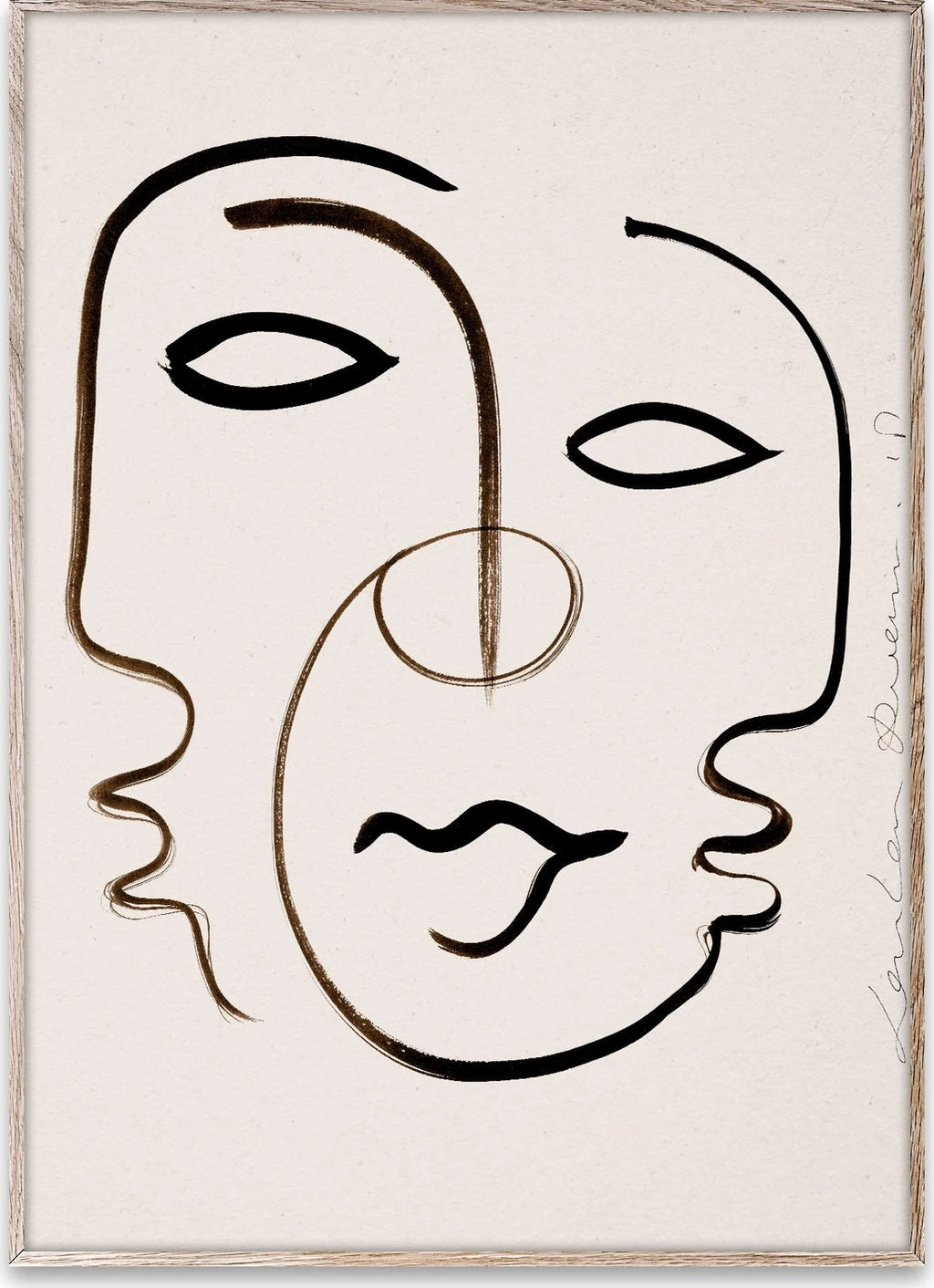 Paper Collective We Are One Poster, 30x40 Cm