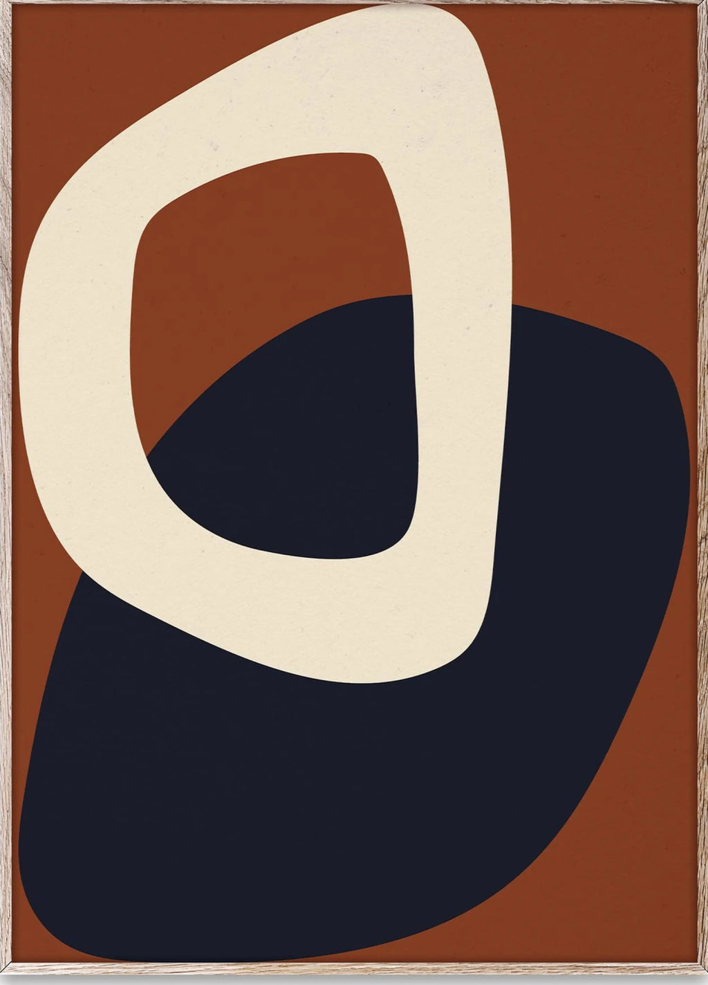 Paper Collective Solid Shapes 02 Poster, 30x40 Cm