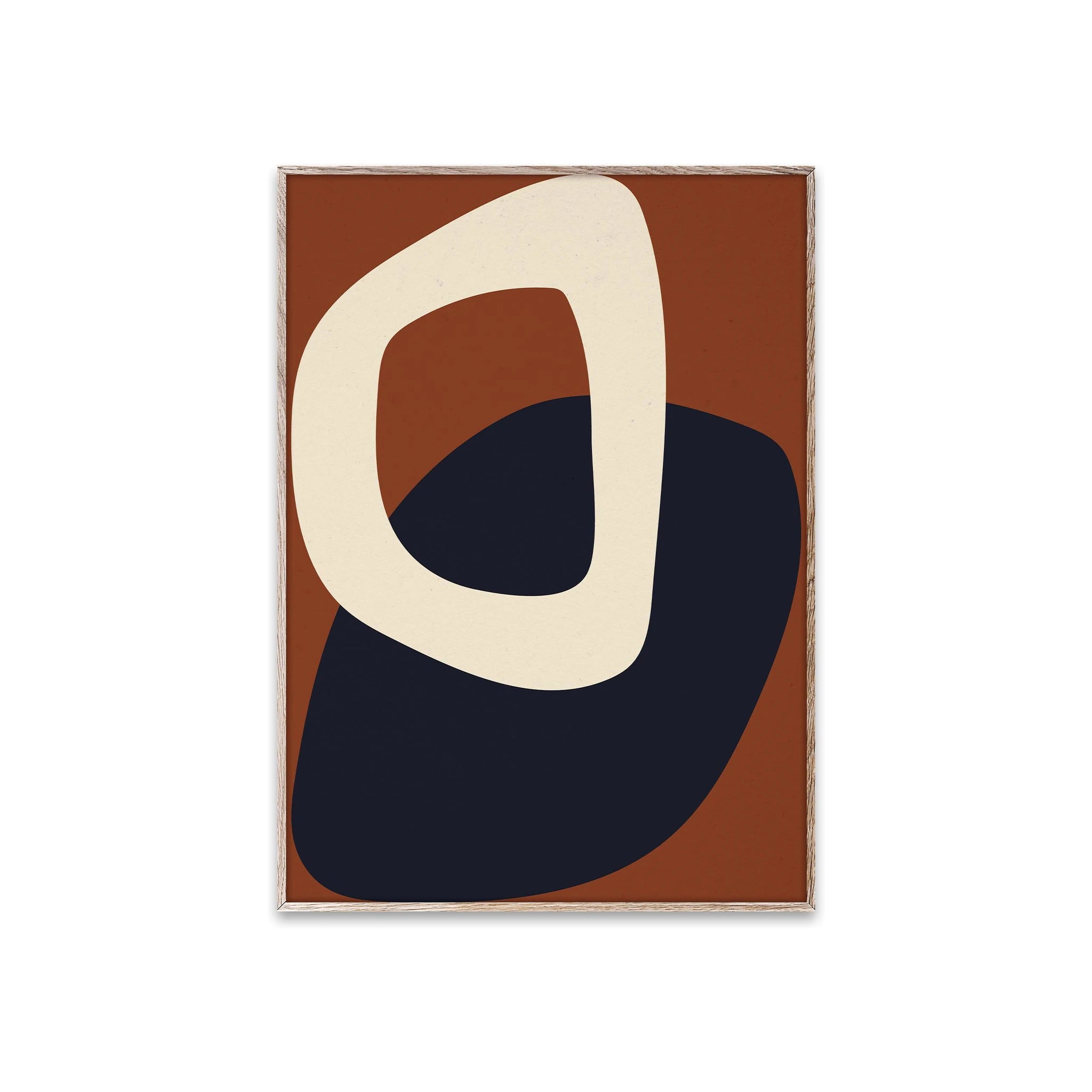 Paper Collective Solid Shapes 02 Poster, 30x40 Cm