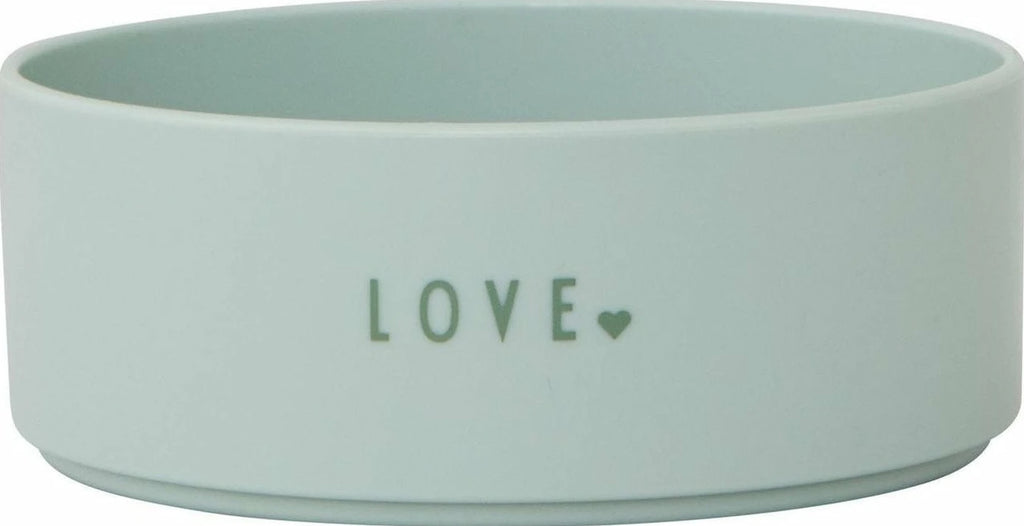 Design Letters Mini Favorite Bowl Tritan Love, Green