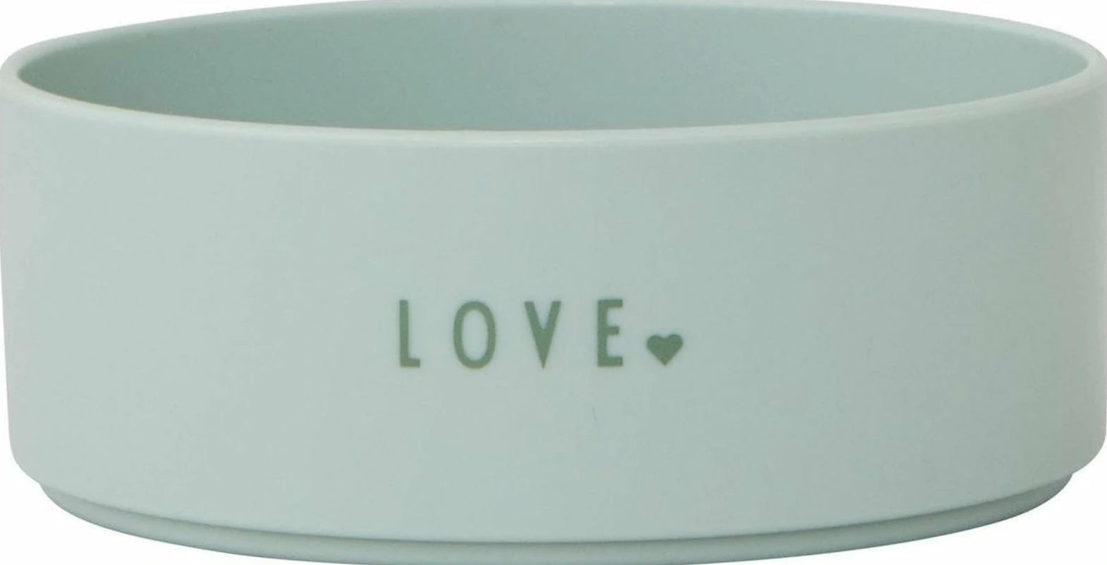 Design Letters Mini Favorite Bowl Tritan Love, Green