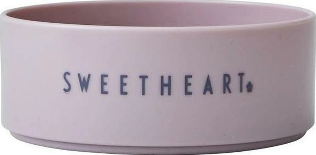 Design Letters Mini Favorite Bowl Tritan Lavender, Sweet Heart