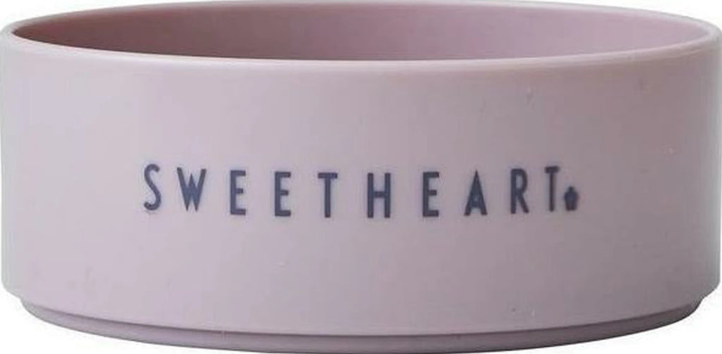 Design Letters Mini Favorite Bowl Tritan Lavender, Sweet Heart