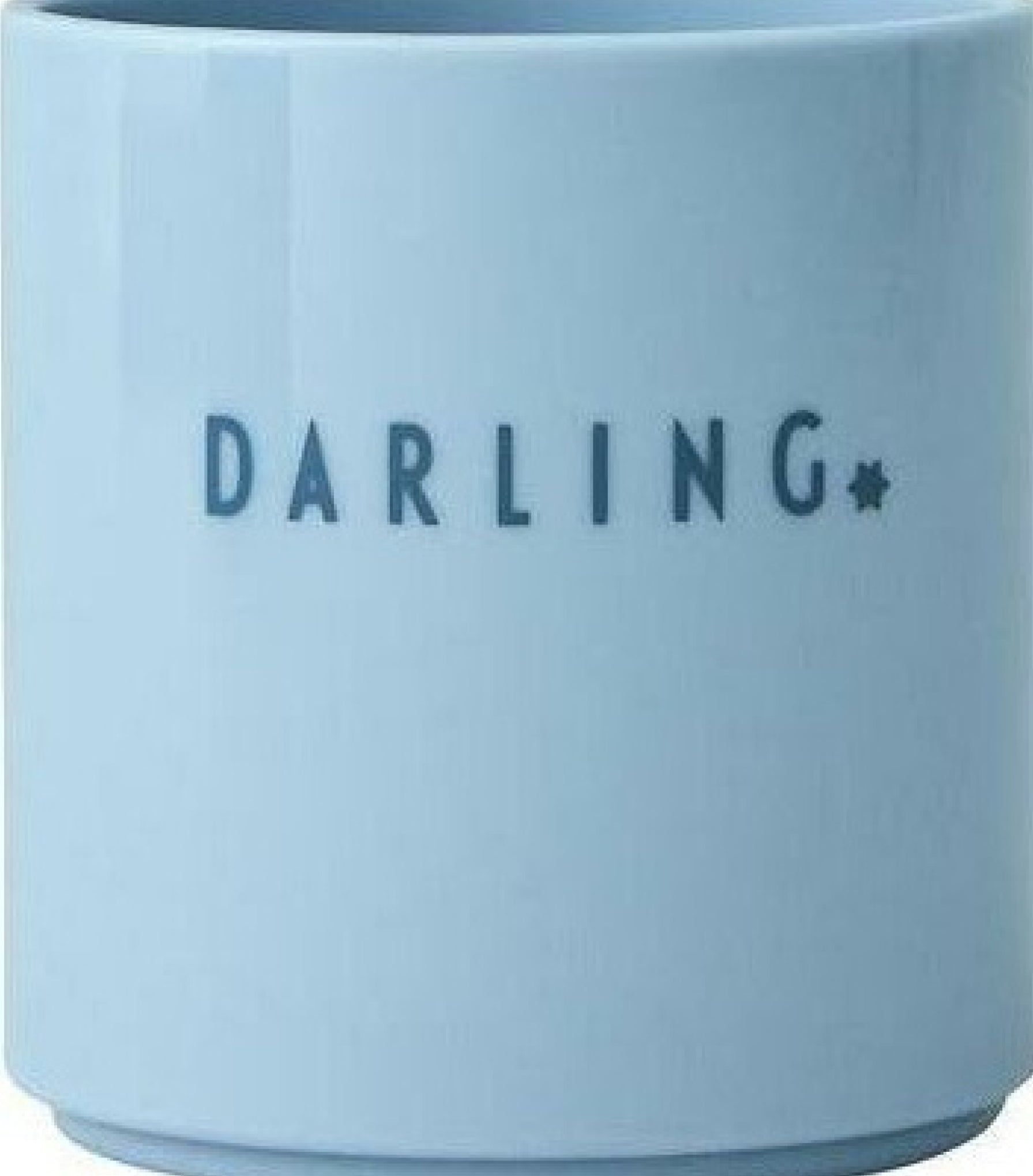 Design Letters Mini Favorite Mug Light Blue, Darling