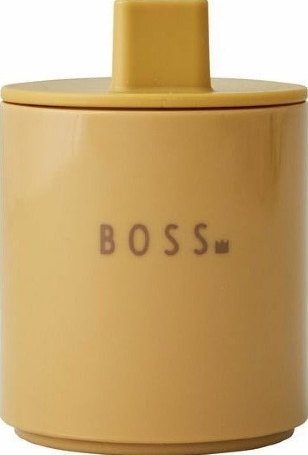 Design Letters Mini Favorite Mug Mustard, Boss