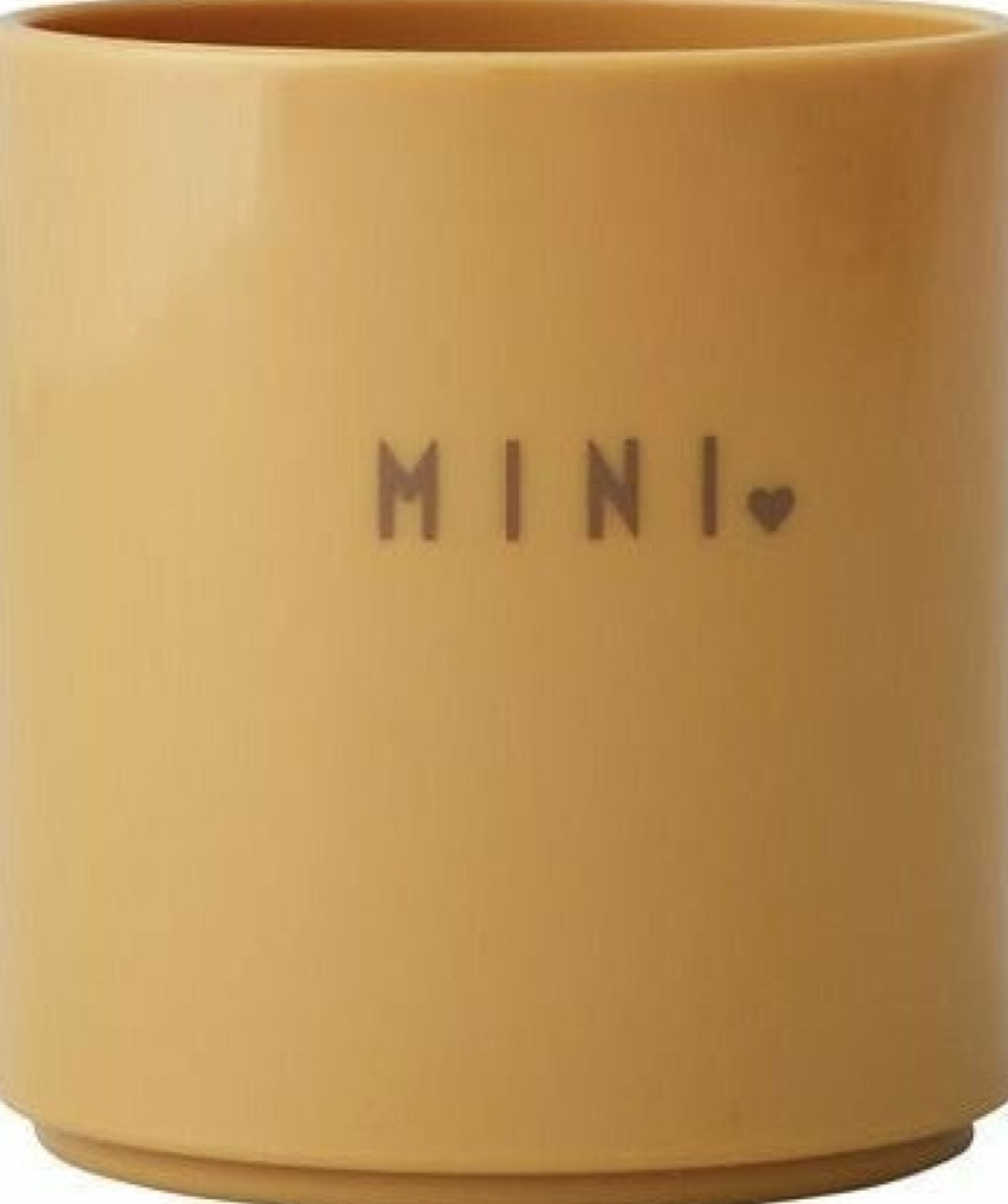 Design Letters Mini Favorite Mug Mustard, Boss