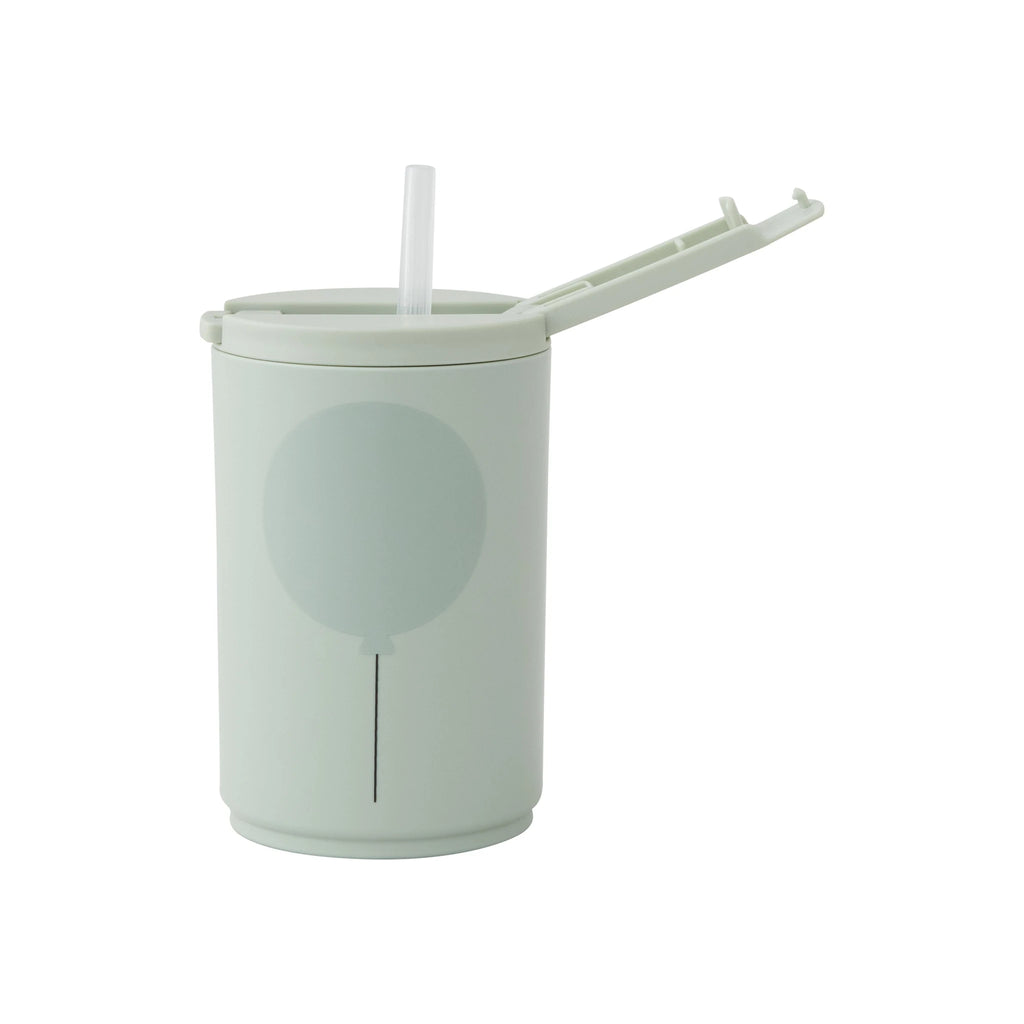 Design Letters Kids Straw MUG 330 ml, light grass 端 n