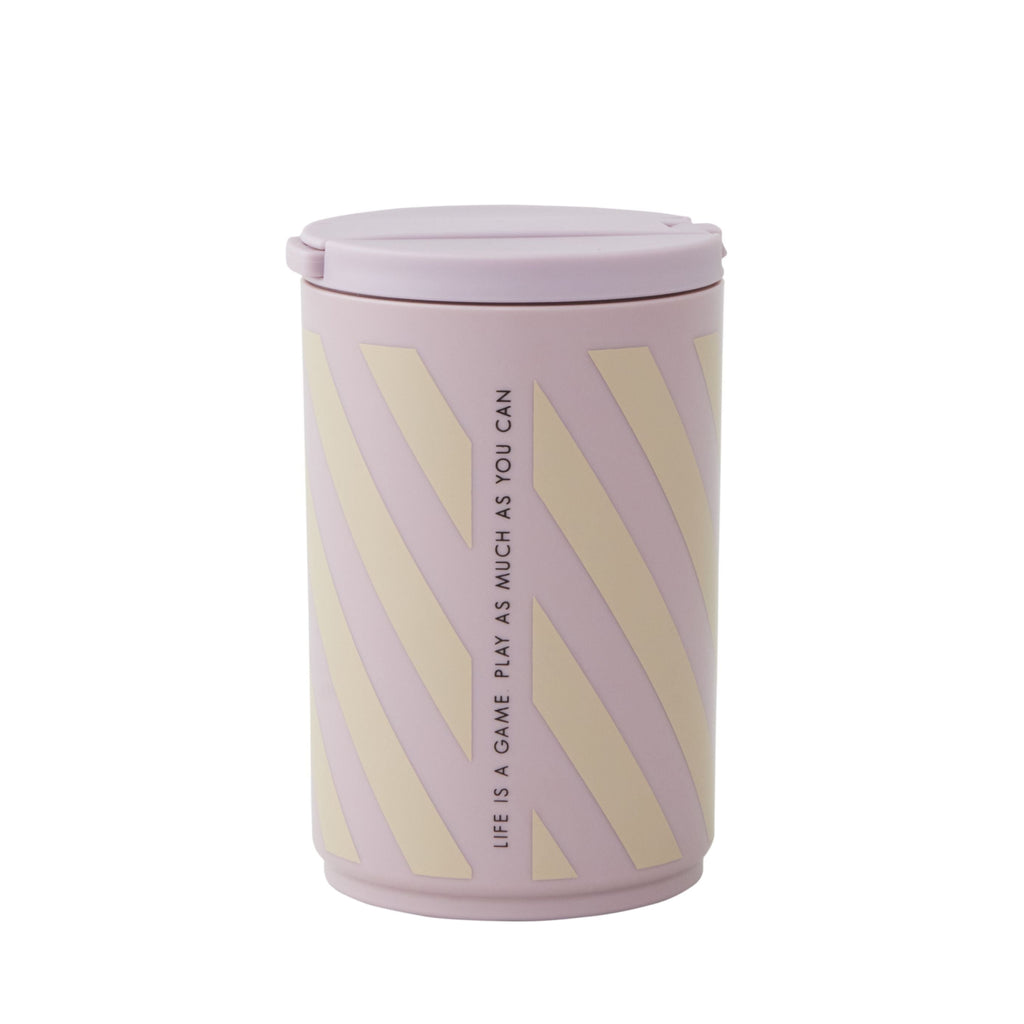Design Letters Kids Straw Mug 330 ml, lavender
