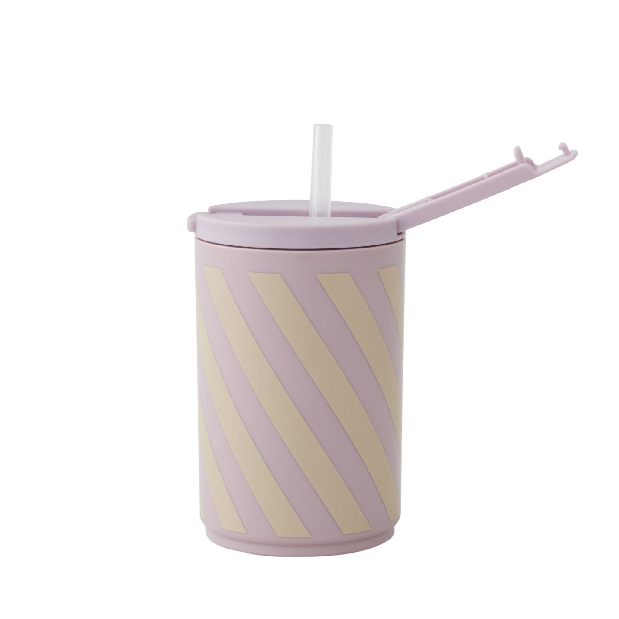 Design Letters Kids Straw Mug 330 ml, lavender