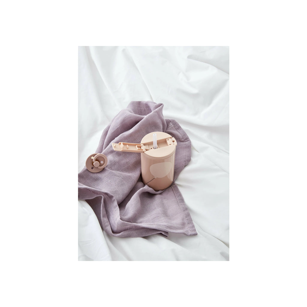 Design Letters Kids Straw Mug 330 ml, nude