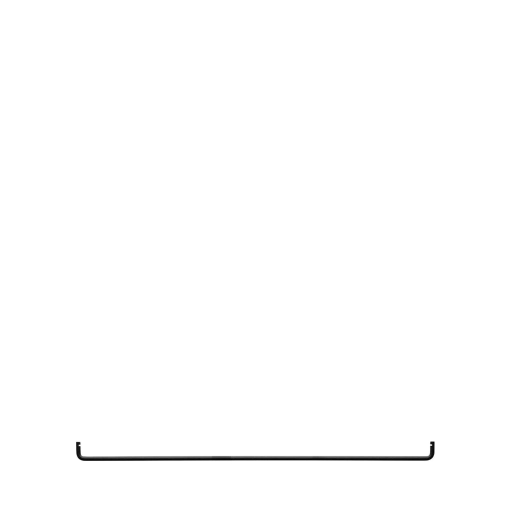 Gejst Nivo Regalleiste Shelf Bar - Black | Kitchen & Bathroom Hooks