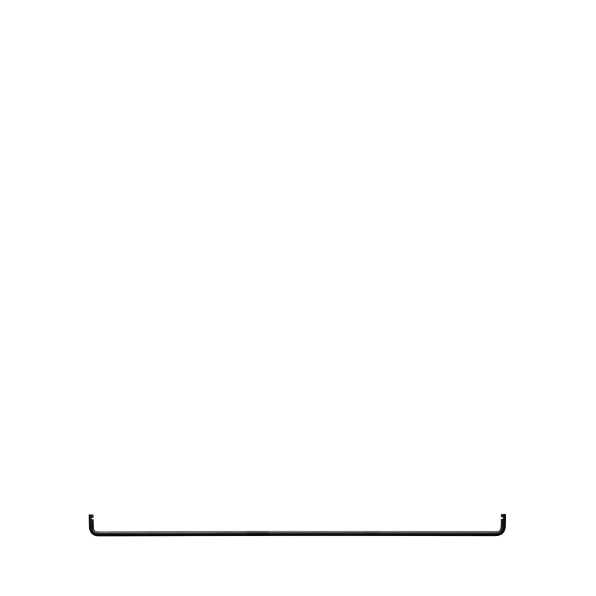 Gejst Nivo Regalleiste Shelf Bar - Black | Kitchen & Bathroom Hooks