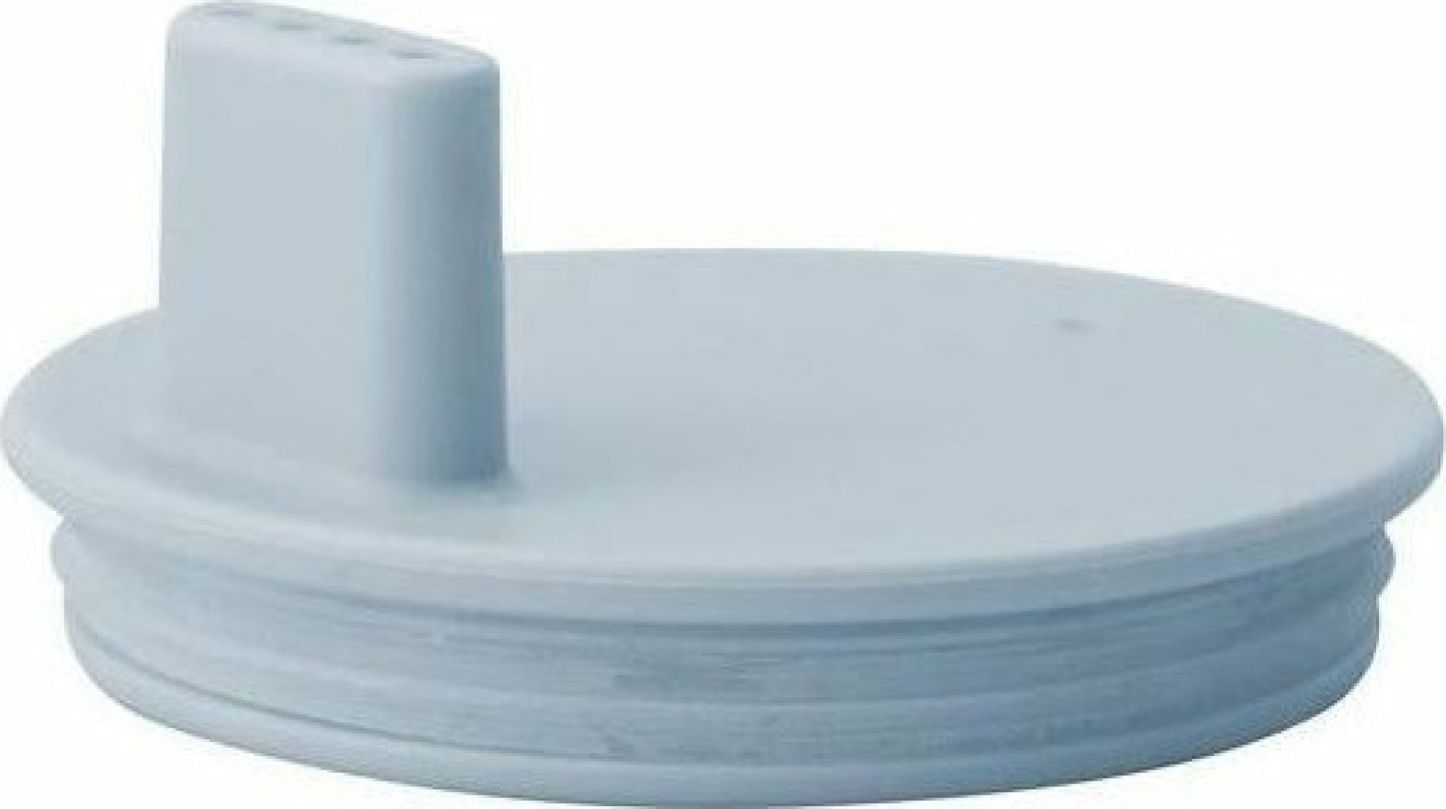 Design Letters Drinking Lid for Drinking Glass & Tritant Cups, Light Blue