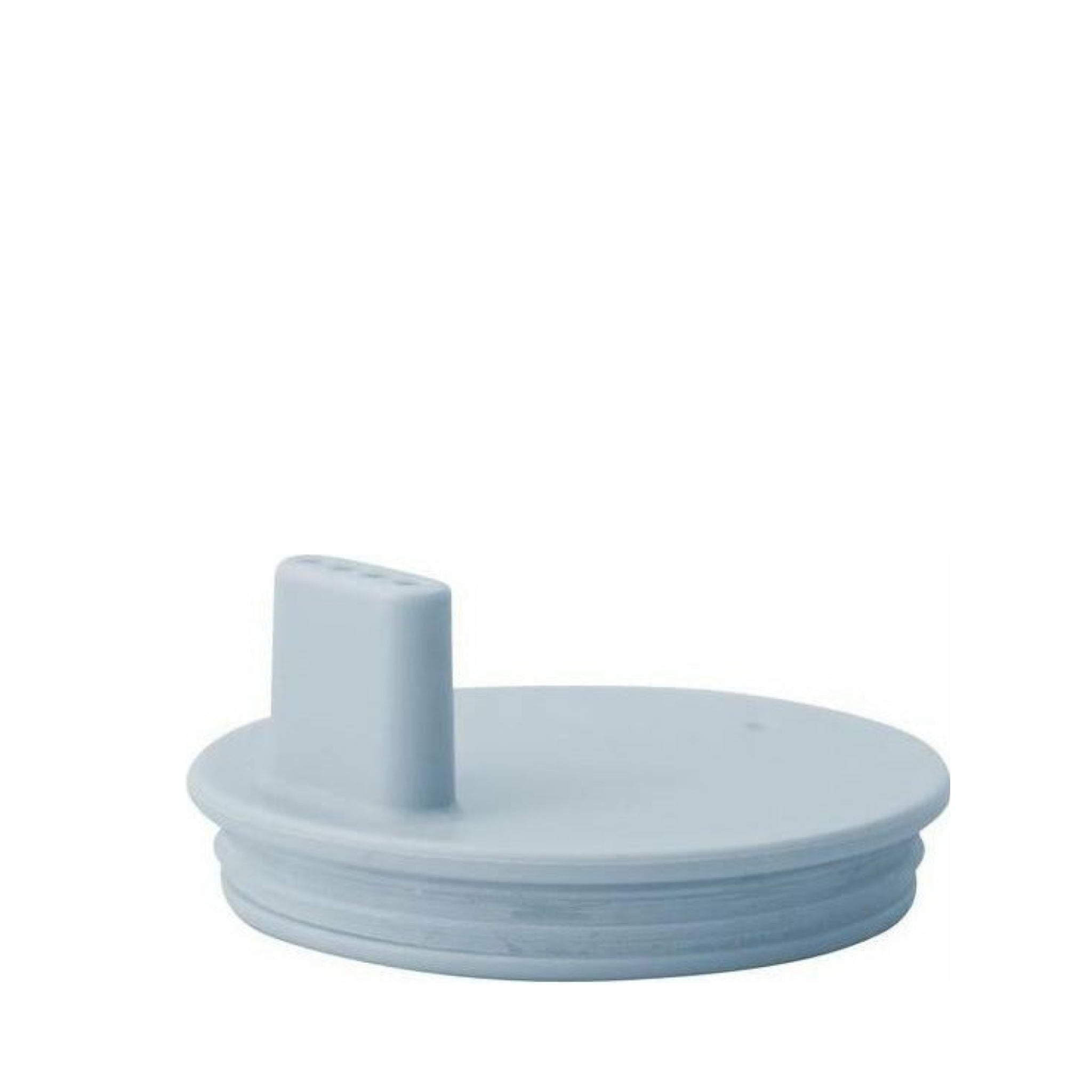 Design Letters Drinking Lid for Drinking Glass & Tritant Cups, Light Blue