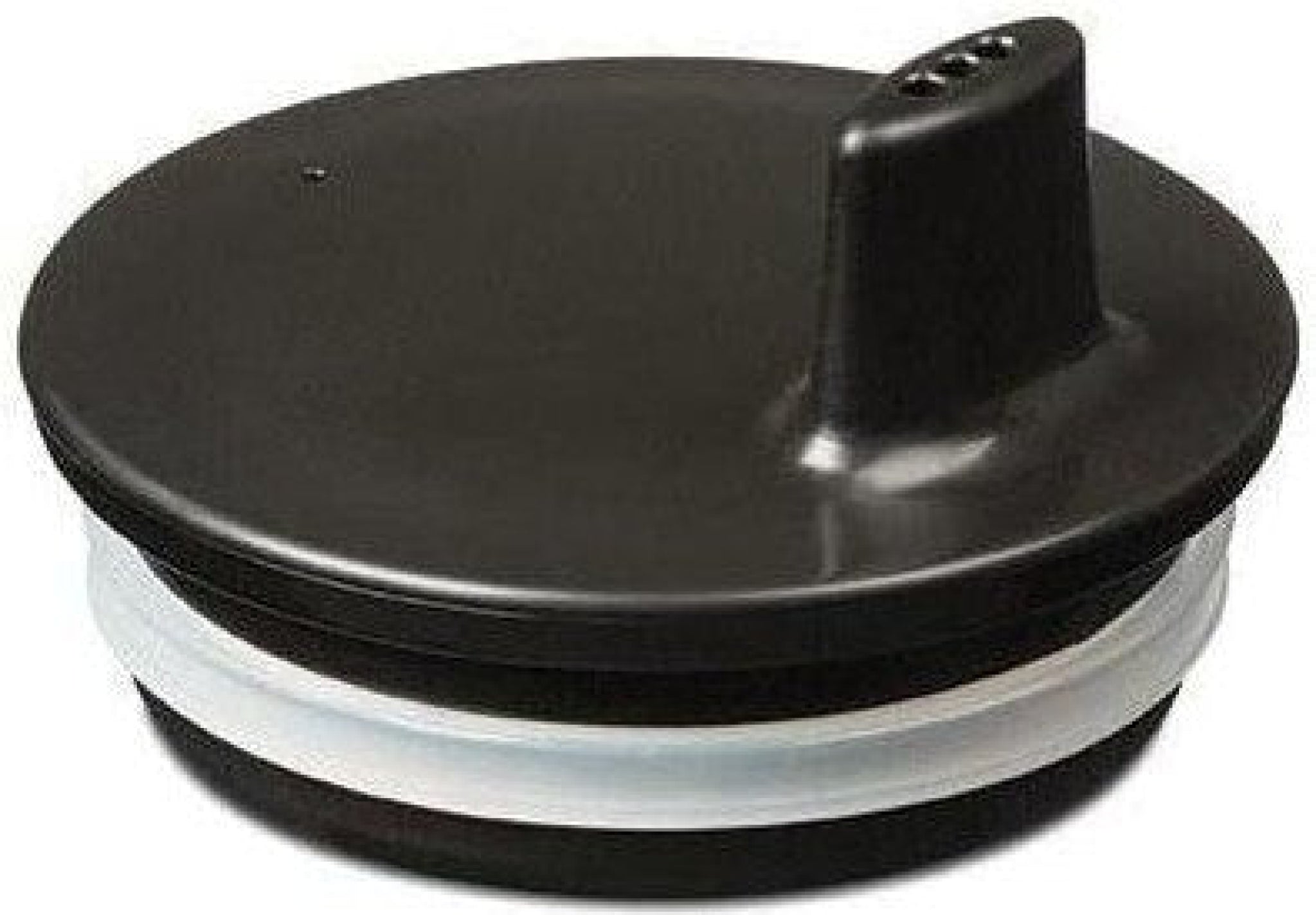 Design Letters Drinking Lid for Abc Melamine Cup, Black