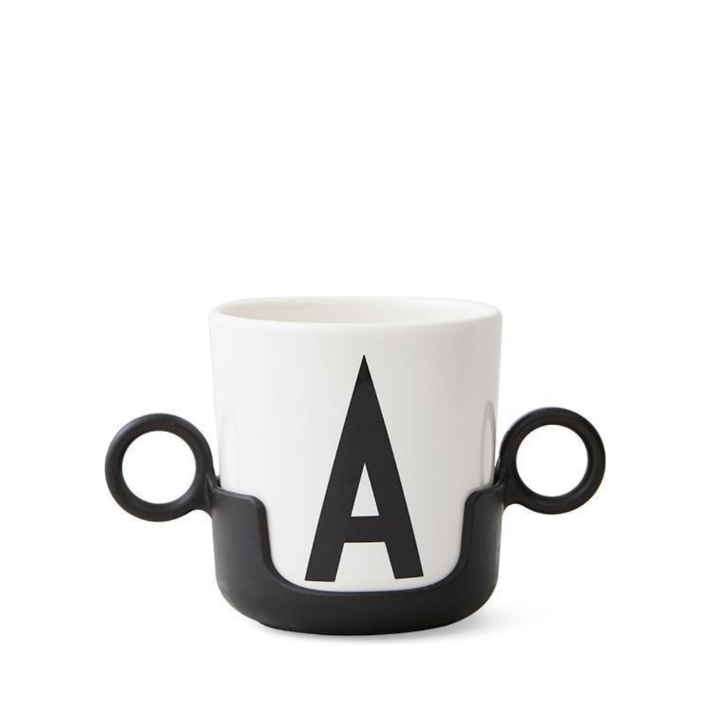 Design Letters Holds for Abc Melamine Cups, Black