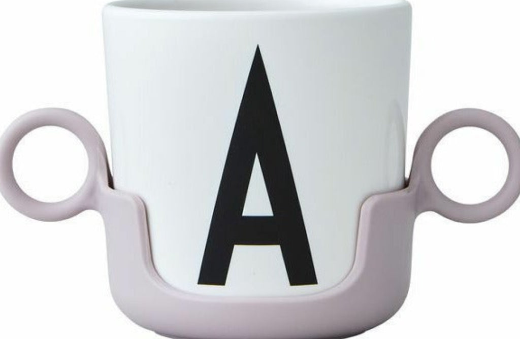 Design Letters Cup Handle for Melamine Cup, Lavender