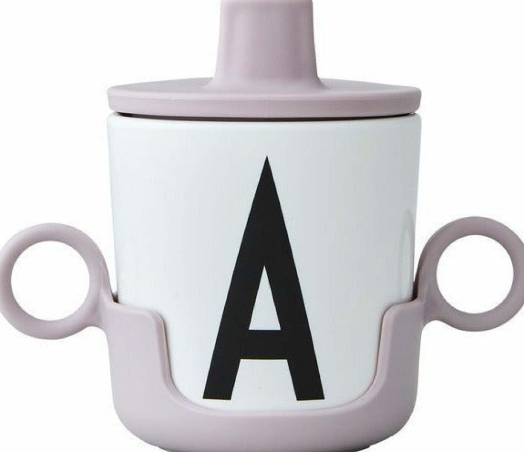 Design Letters Cup Handle for Melamine Cup, Lavender