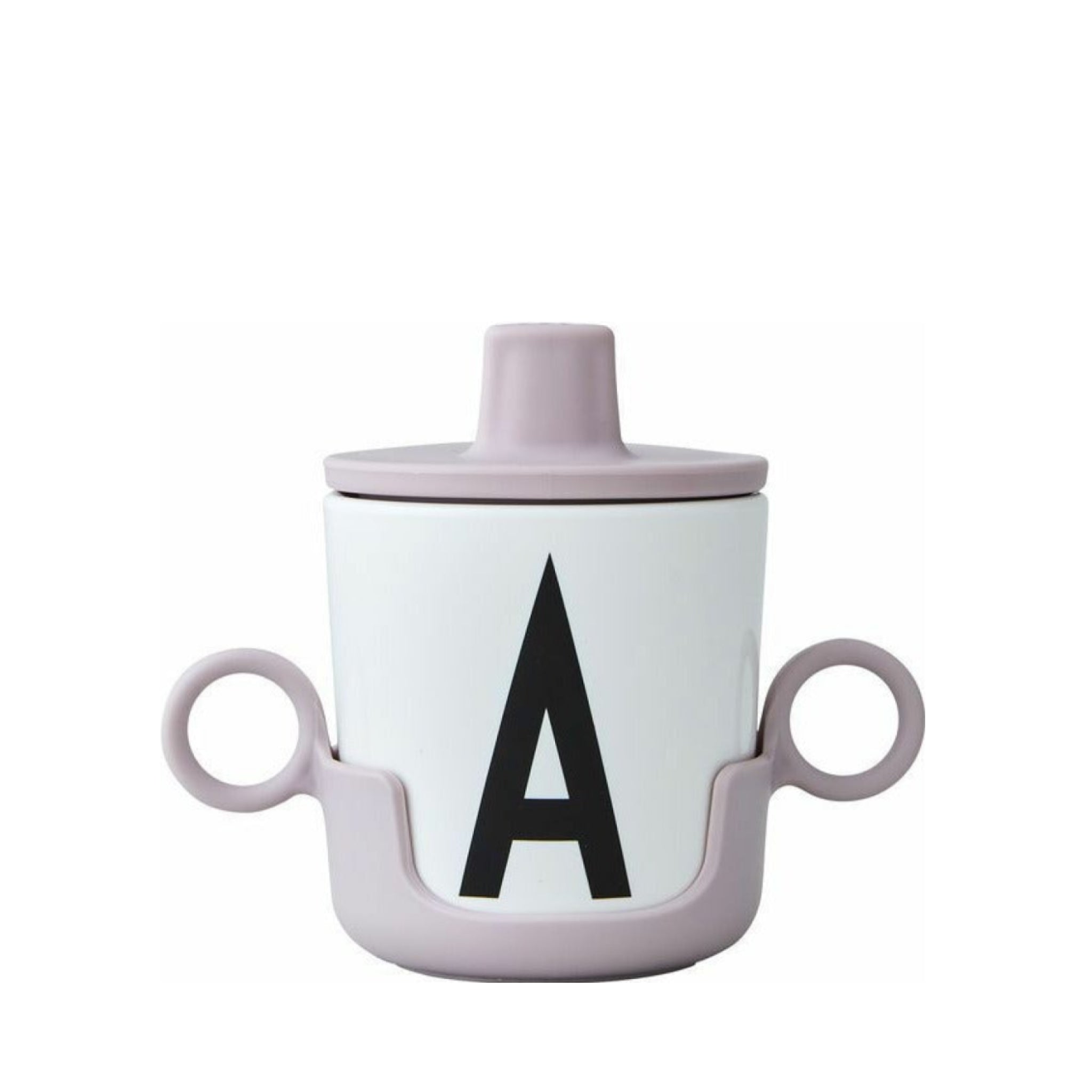 Design Letters Cup Handle for Melamine Cup, Lavender