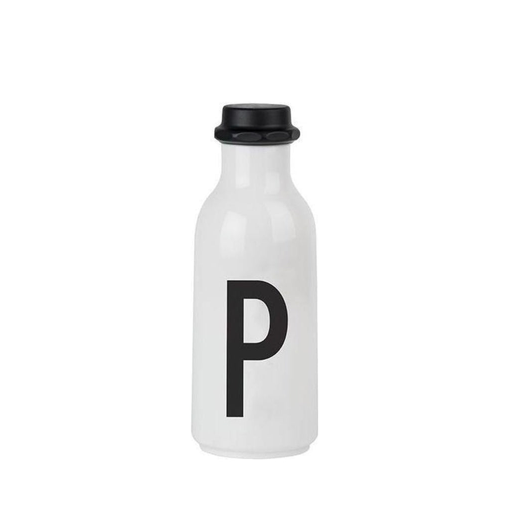 Design Letters Personal Water Bottle A-Z, P