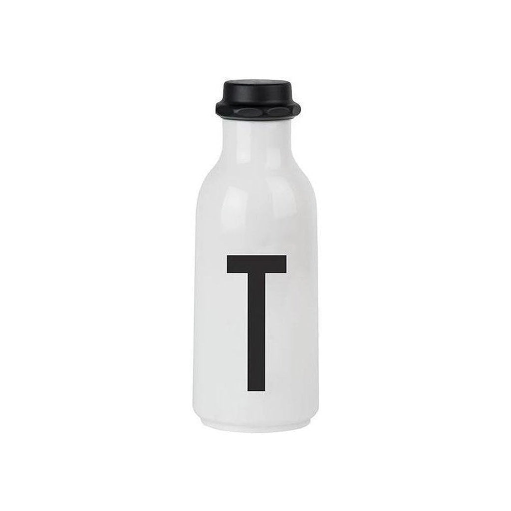 Design Letters Personal Water Bottle A-Z, T