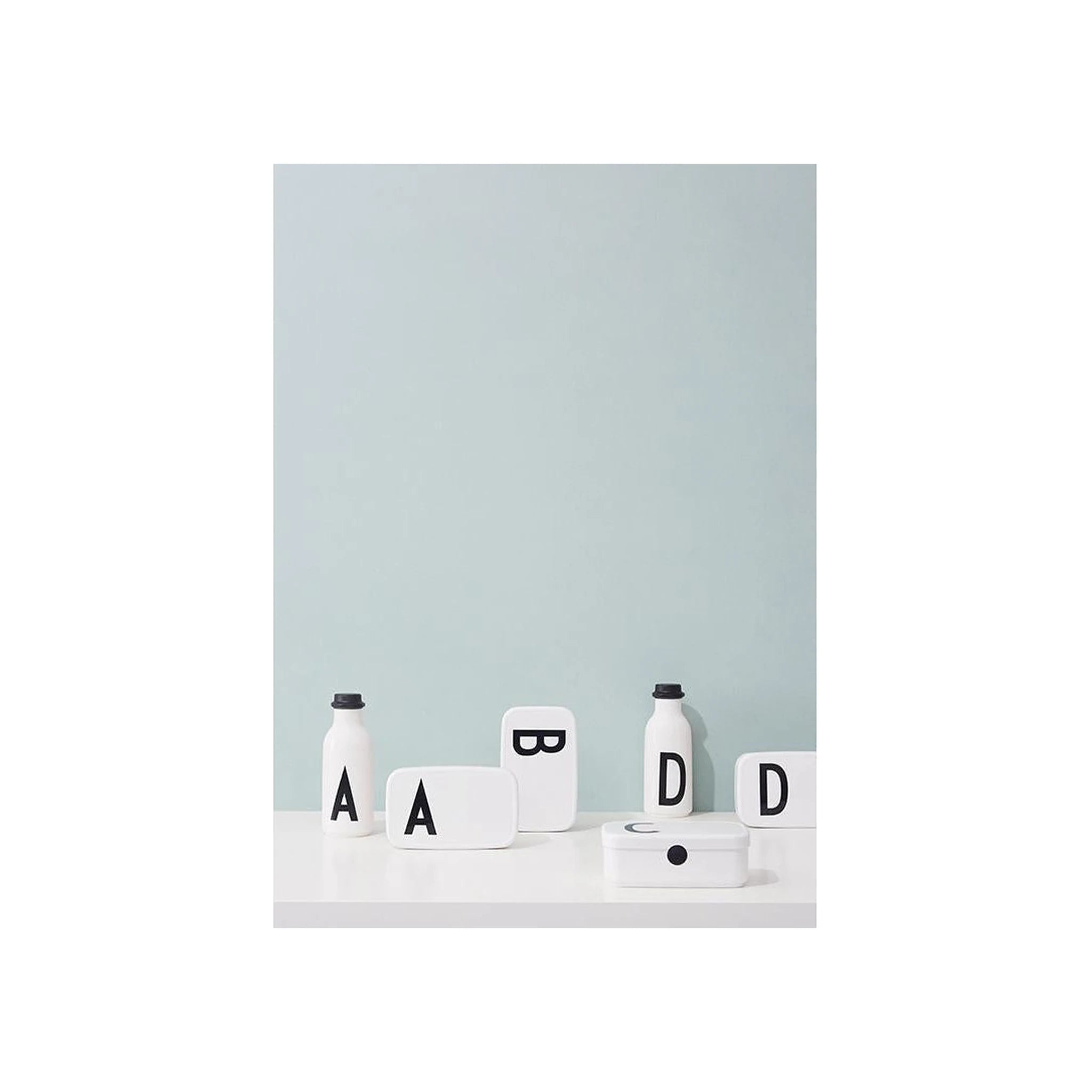 Design Letters Personal Water Bottle A-Z, T