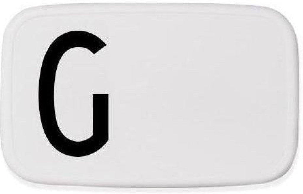 Design Letters Personal Lunch Box A-Z, G