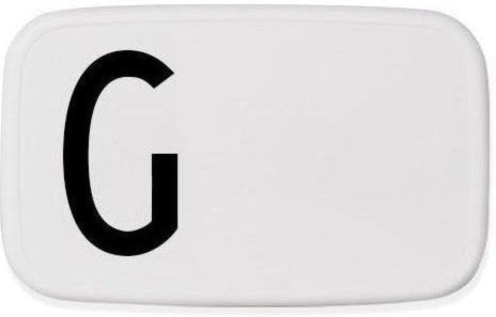 Design Letters Personal Lunch Box A-Z, G