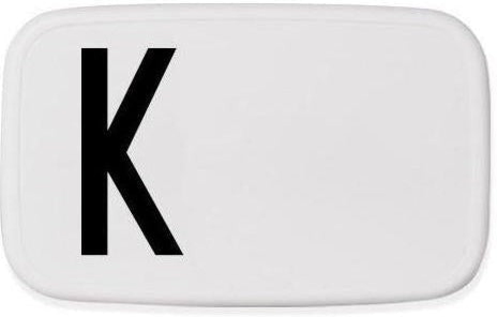 Design Letters Personal Lunch Box A-Z, K