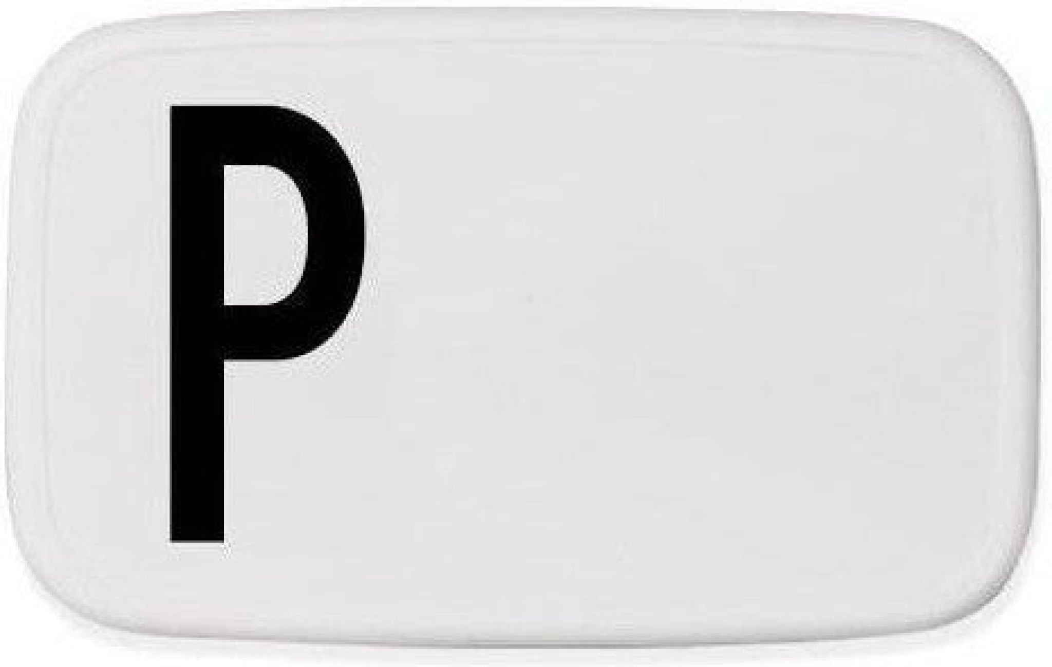 Design Letters Personal Lunch Box A Z, P