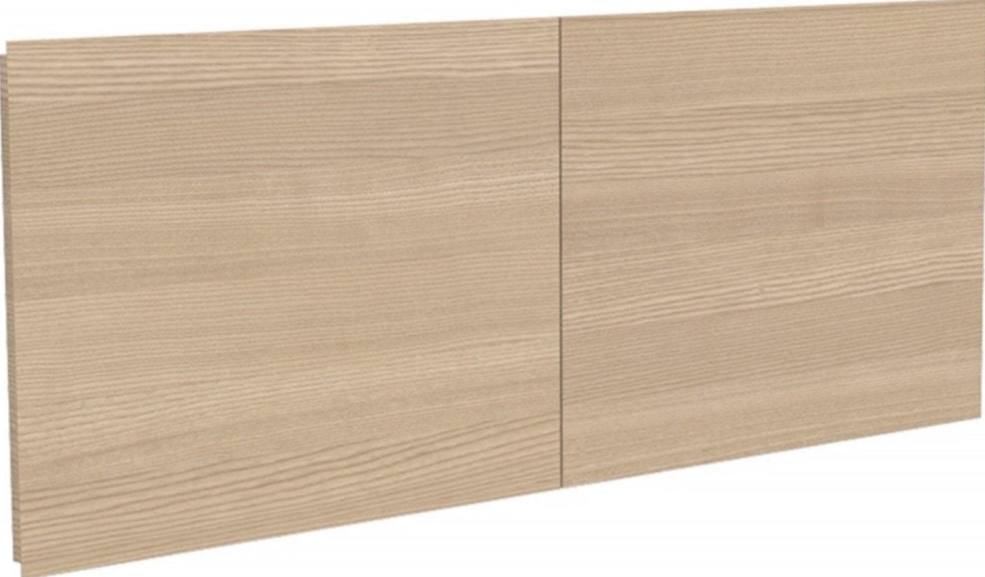 Gejst Sceene Black Oak Panel Door 370×870×8mm — Slim 64×16cm, 2kg