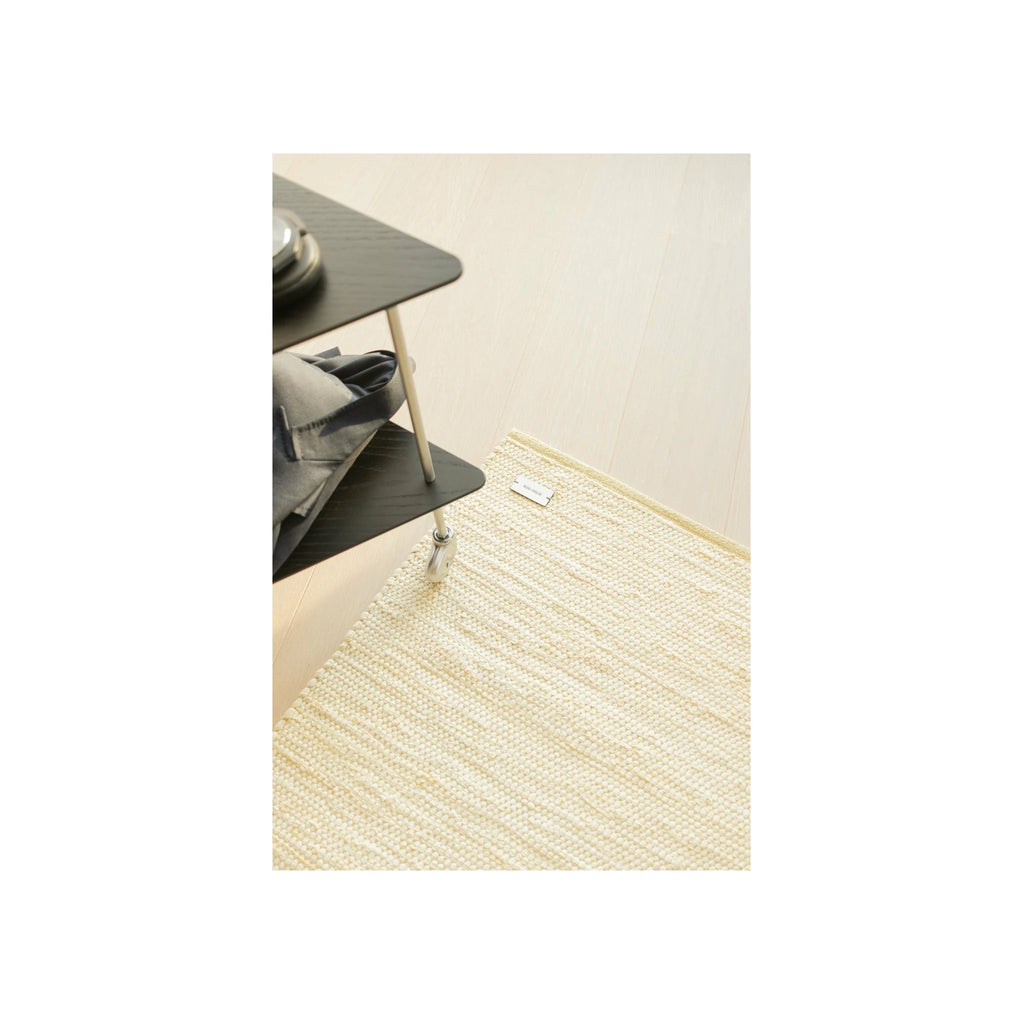 Rug Solid Cotton Rug 135x65 Cm, Lemon