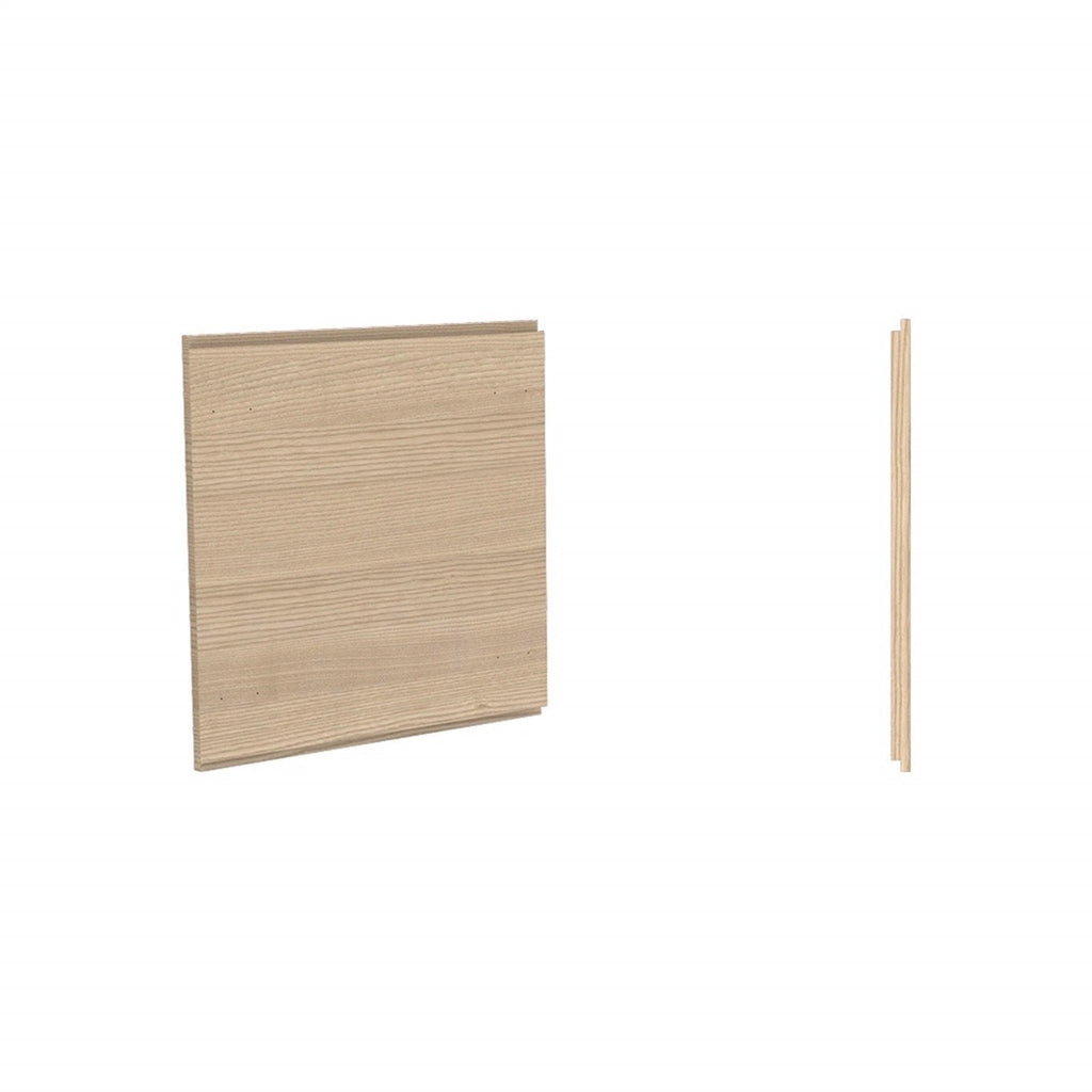 Gejst Sceene Closed Sidepanel Black Oak - 370x330x16mm, 7kg | Room Divider