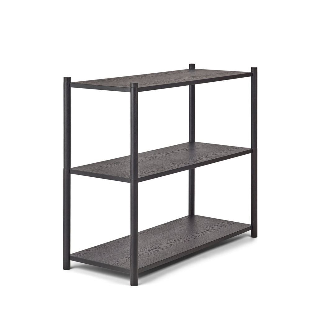 Gejst Sceene Shelf A - Black Oak Modular Bookcase, 42x91x39 Cm, 6 Kg