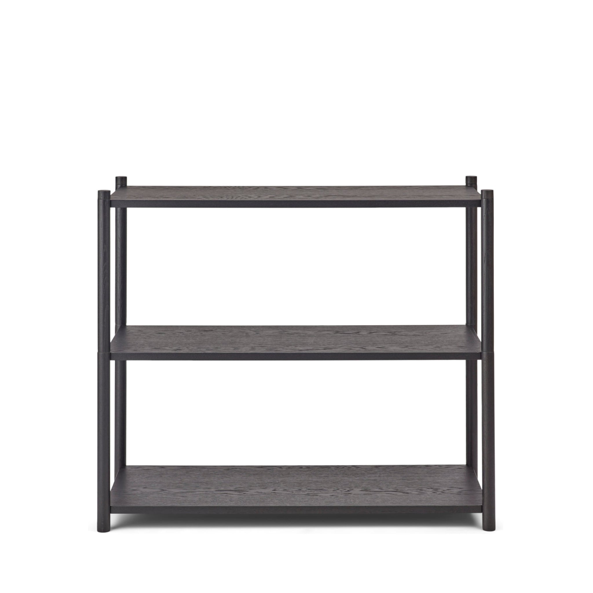 Gejst Sceene Shelf A - Black Oak Modular Bookcase, 42x91x39 Cm, 6 Kg