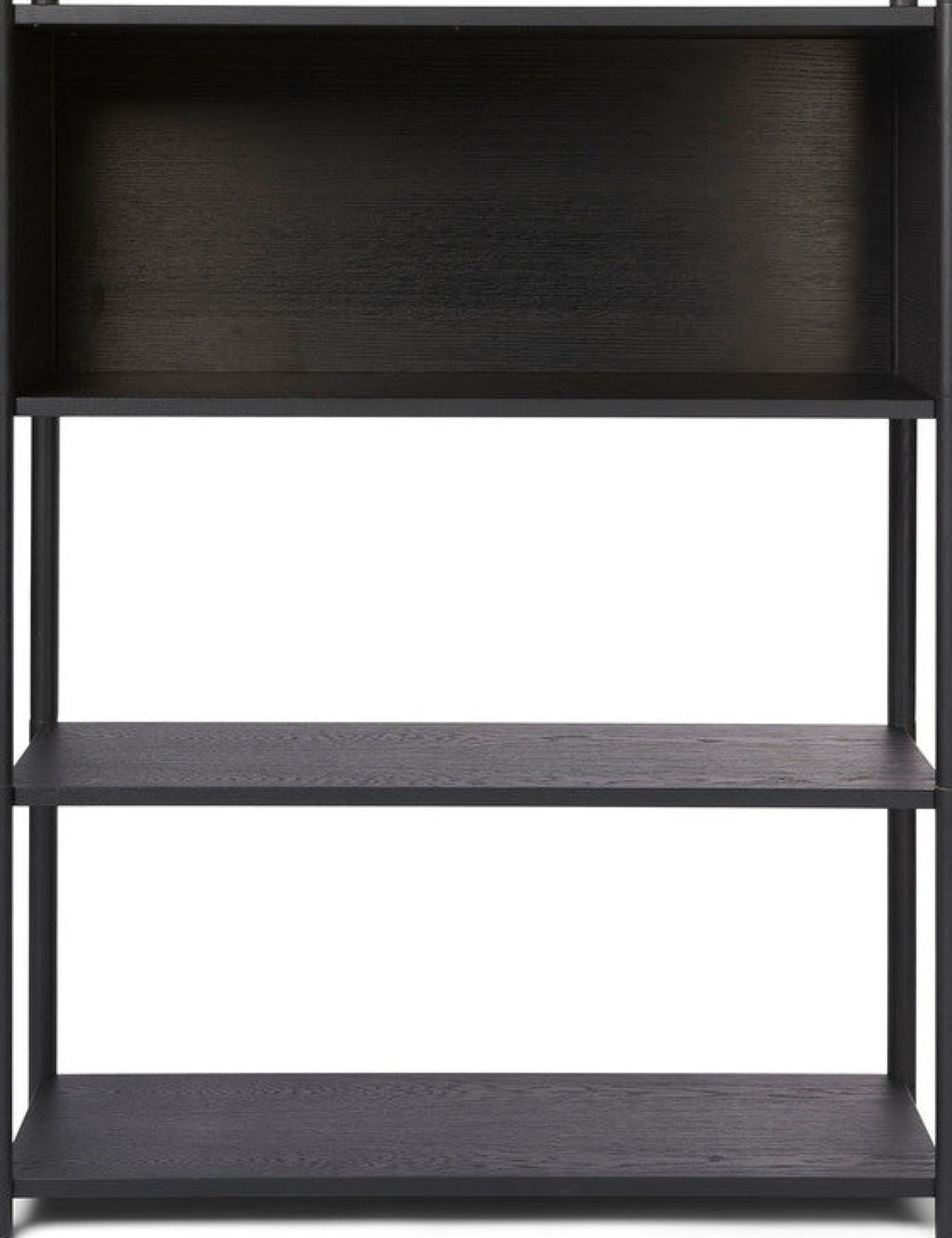 Gejst Sceene Modular Shelf 119 Cm Black Oak Bookcase Storage Unit