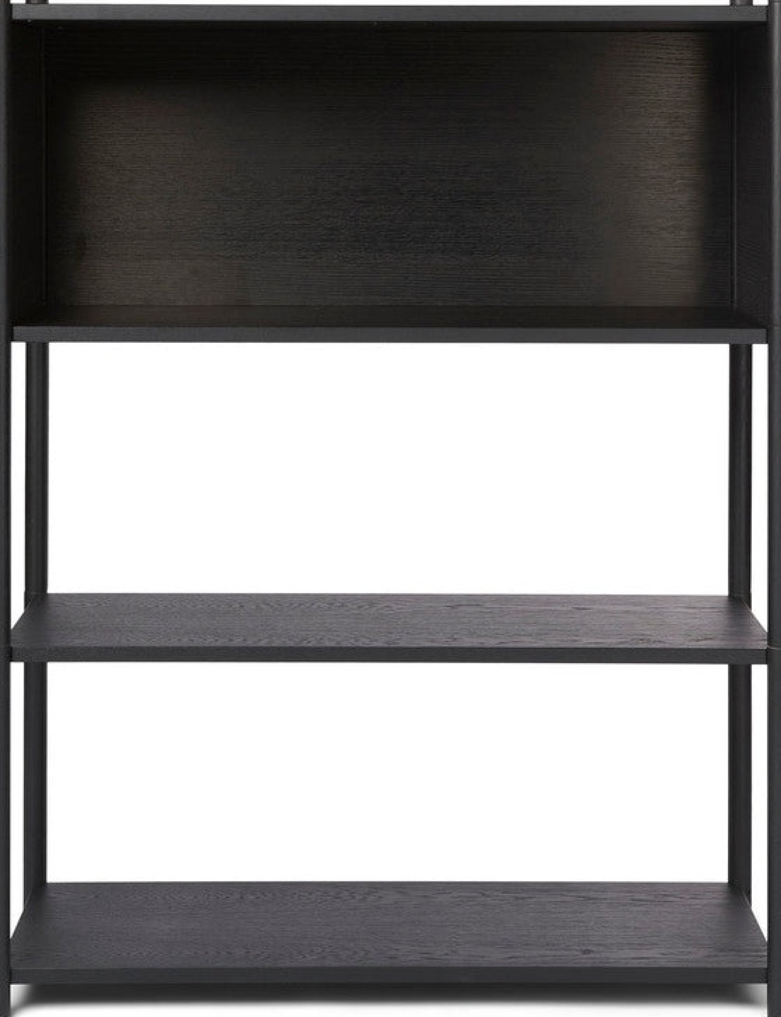 Gejst Sceene Modular Shelf 119 Cm Black Oak Bookcase Storage Unit