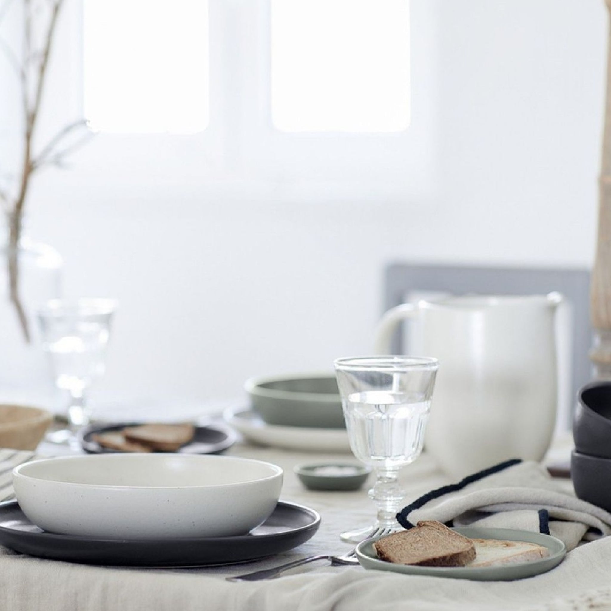 Casafina bread plate ø 16 cm, green