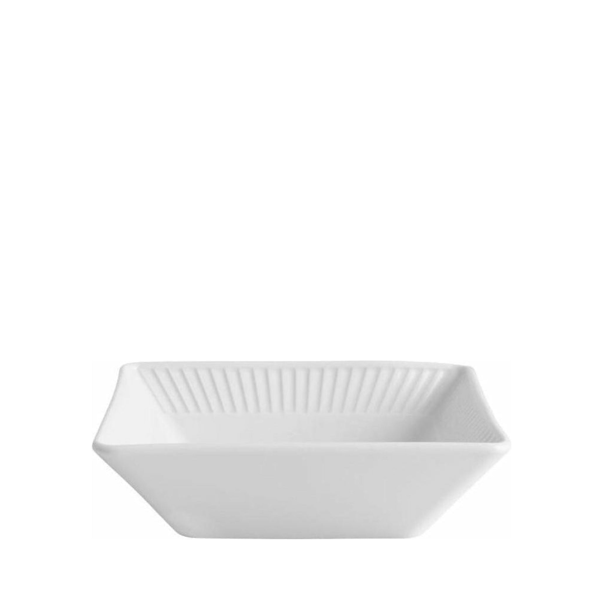 Pillivuyt Plissé Square Bowl, 11cm