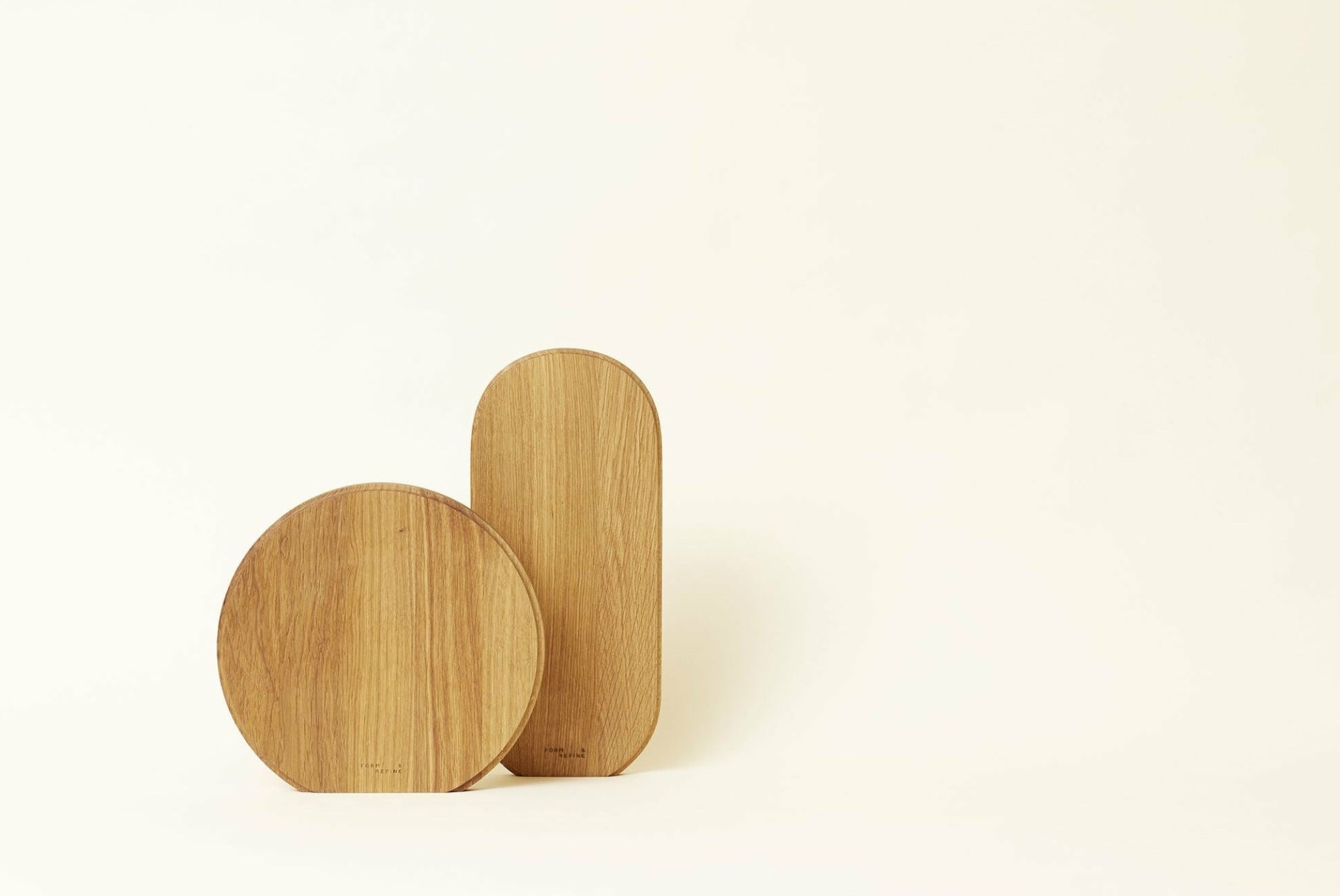 Form & Refine Section Cutting Board. Round