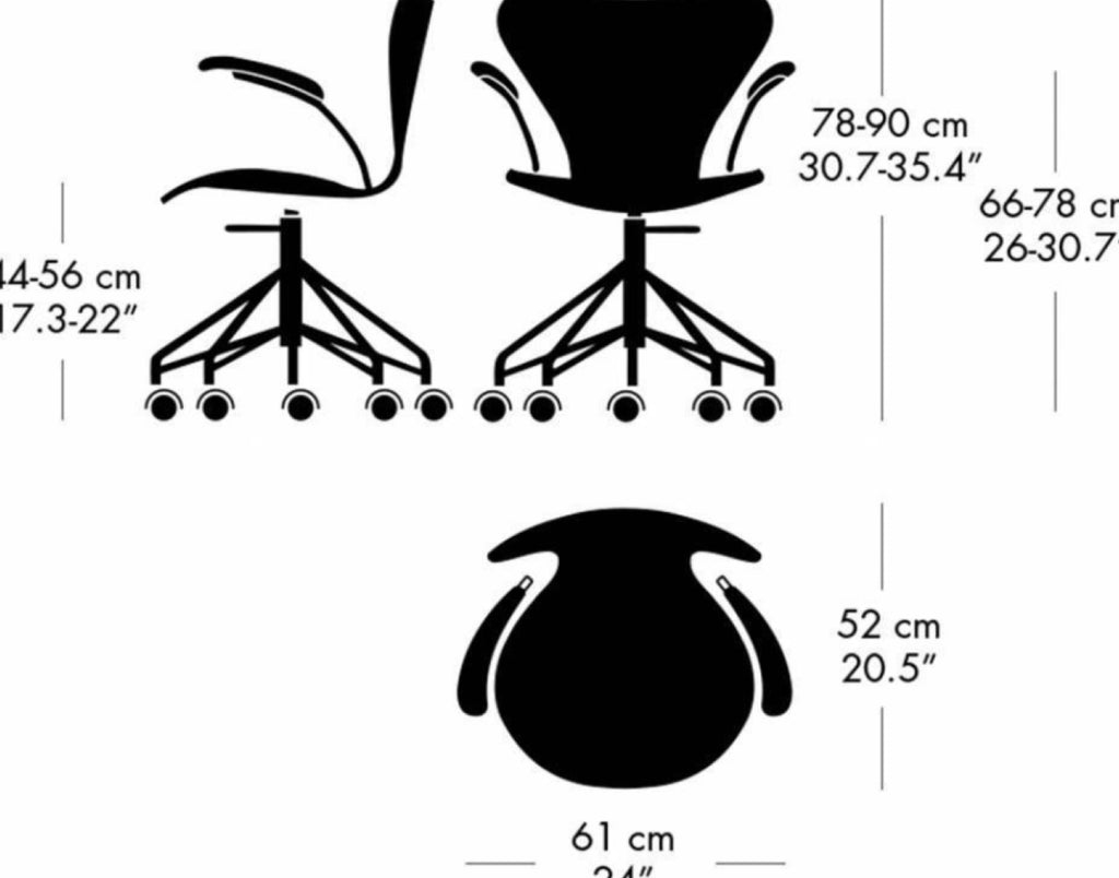 Fritz Hansen Series 7™ Swivel Chair With Armrests (For Carpets) Special Edition