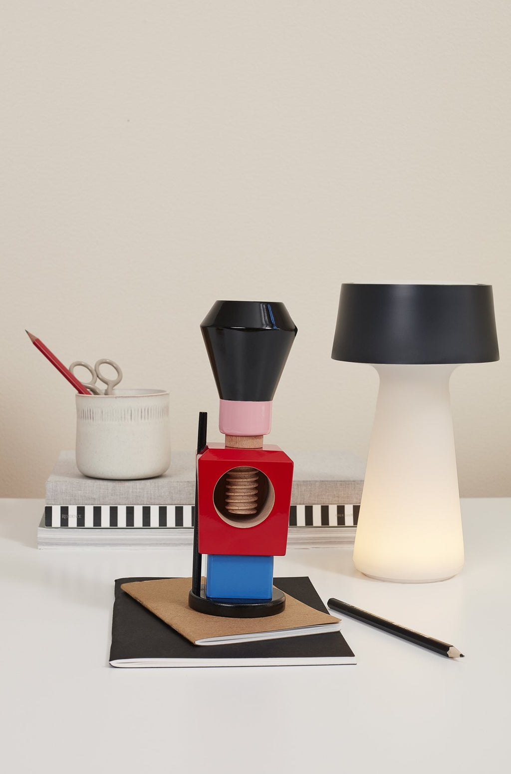 Spring Copenhagen Ember Table Lamp, Sky Blue