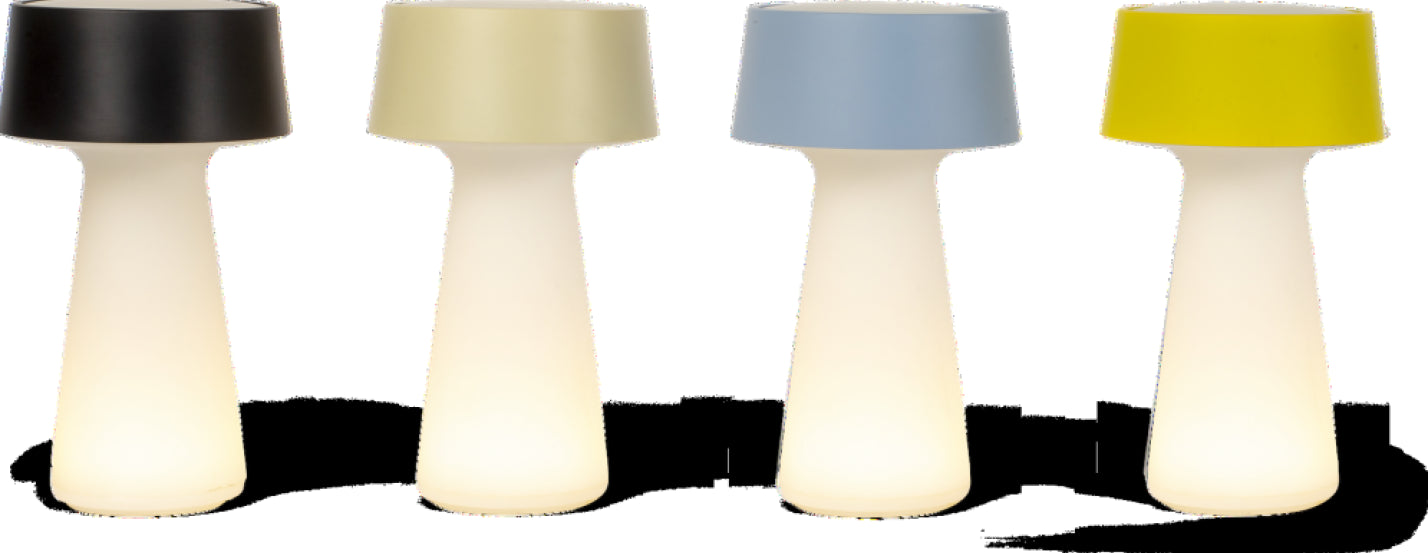 Spring Copenhagen Ember Table Lamp, Pale Yellow
