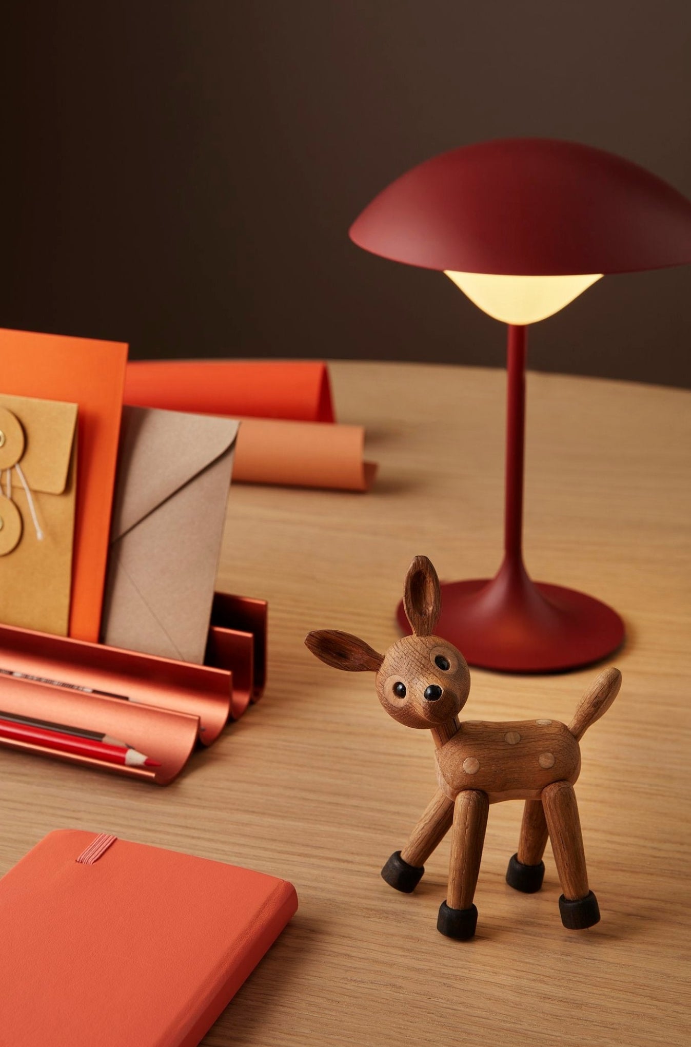 Spring Copenhagen Eclipse Table Lamp, Sand