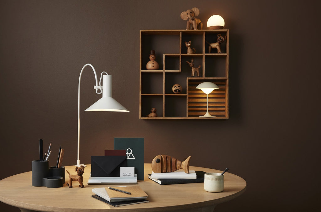 Spring Copenhagen Eclipse Table Lamp, Sand