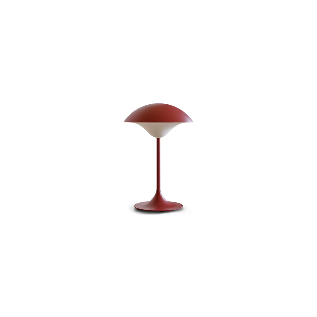 Spring Copenhagen Eclipse Table Lamp, Ruby Red