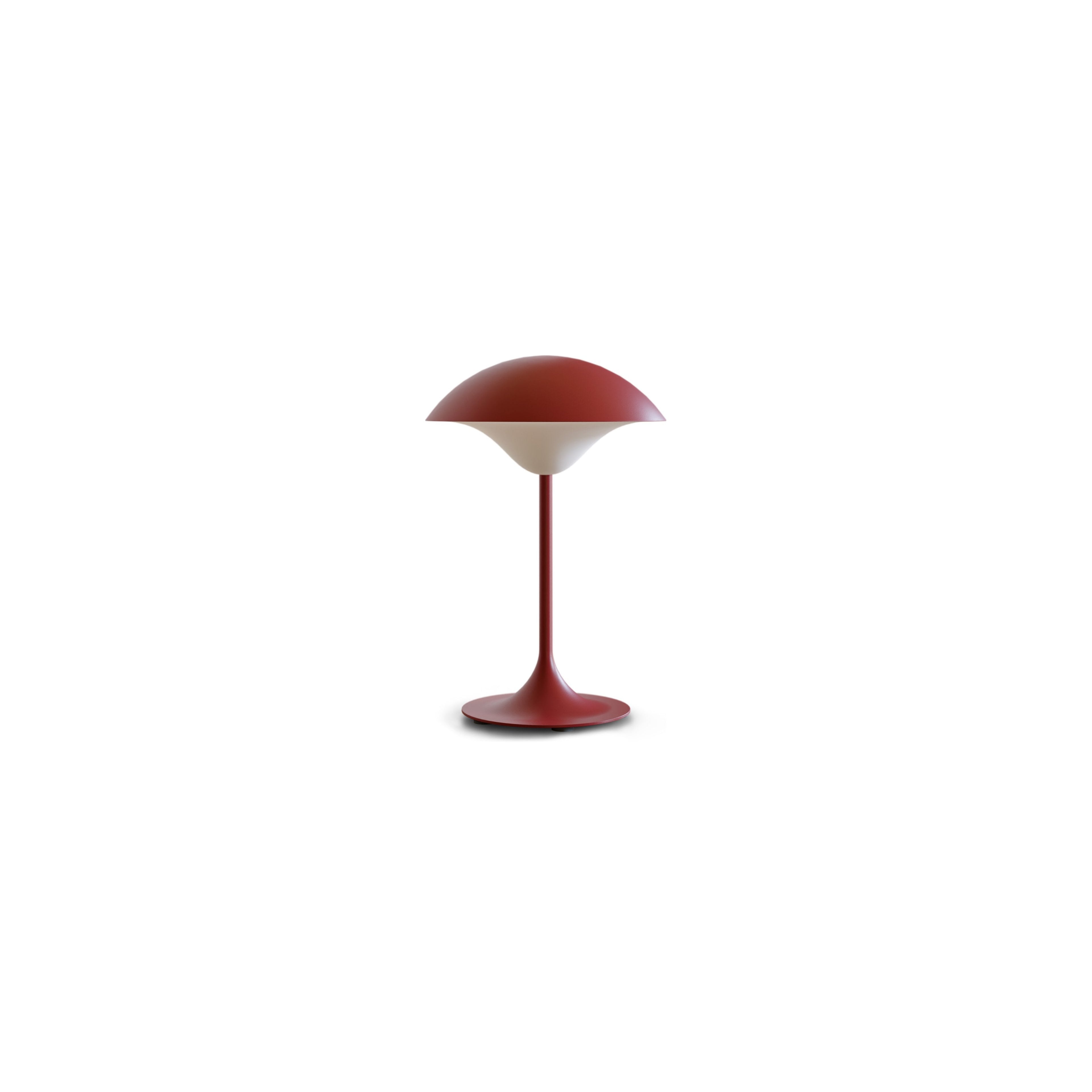 Spring Copenhagen Eclipse Table Lamp, Ruby Red