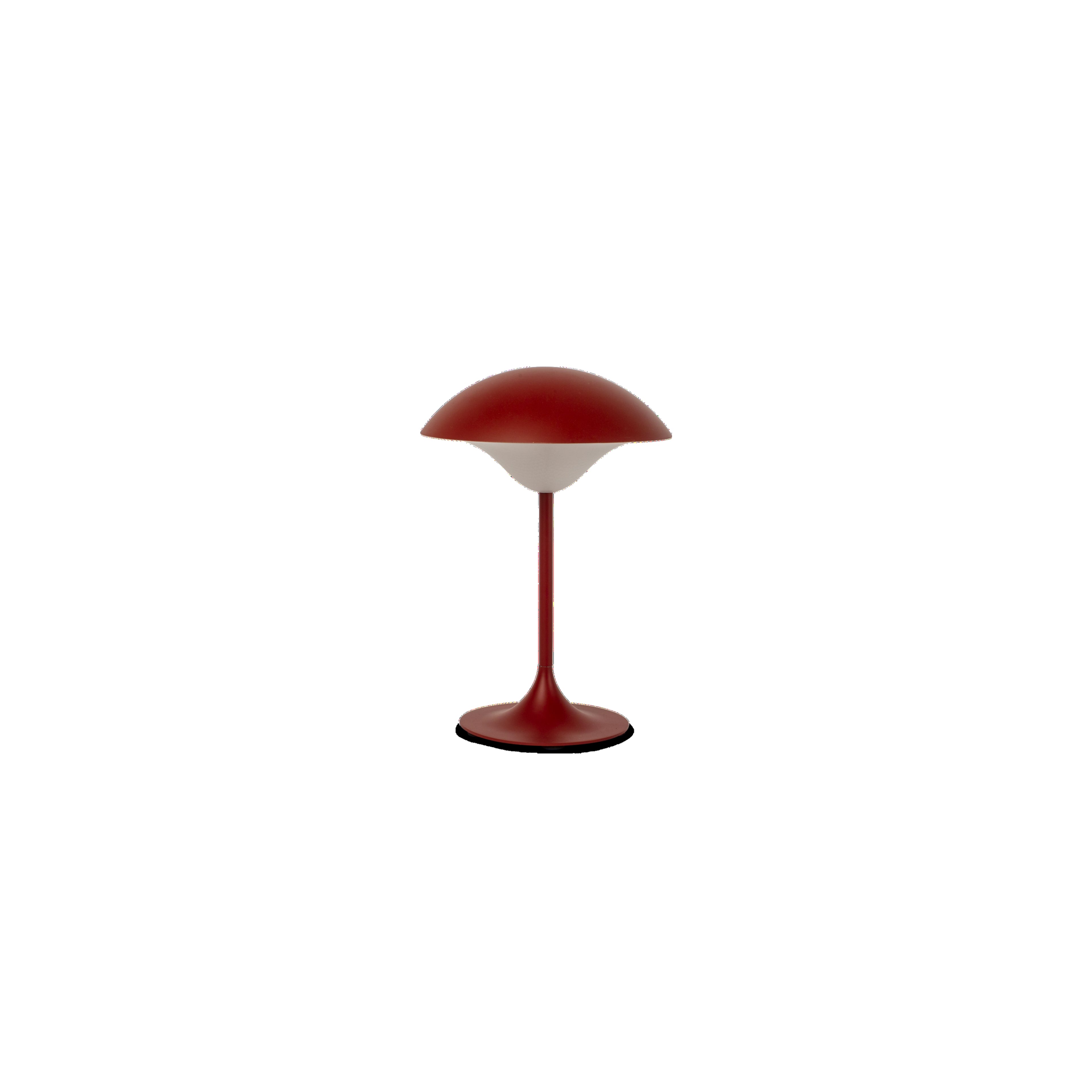 Spring Copenhagen Eclipse Table Lamp, Ruby Red