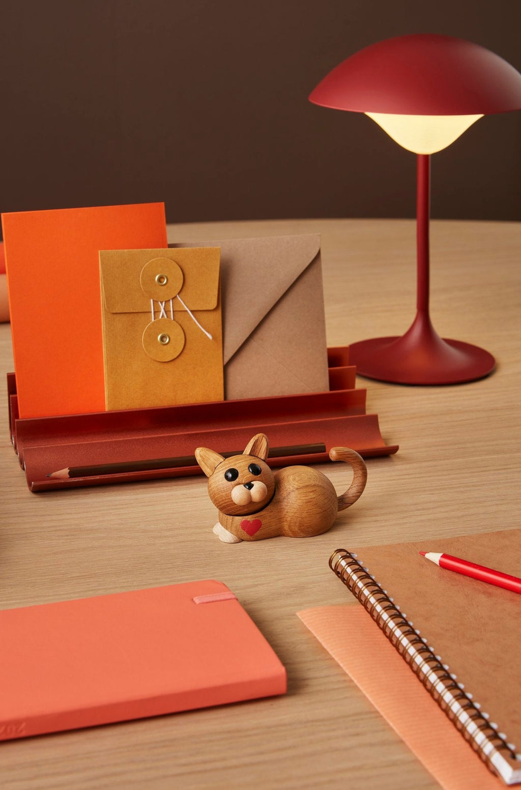 Spring Copenhagen Eclipse Table Lamp, Pale Yellow