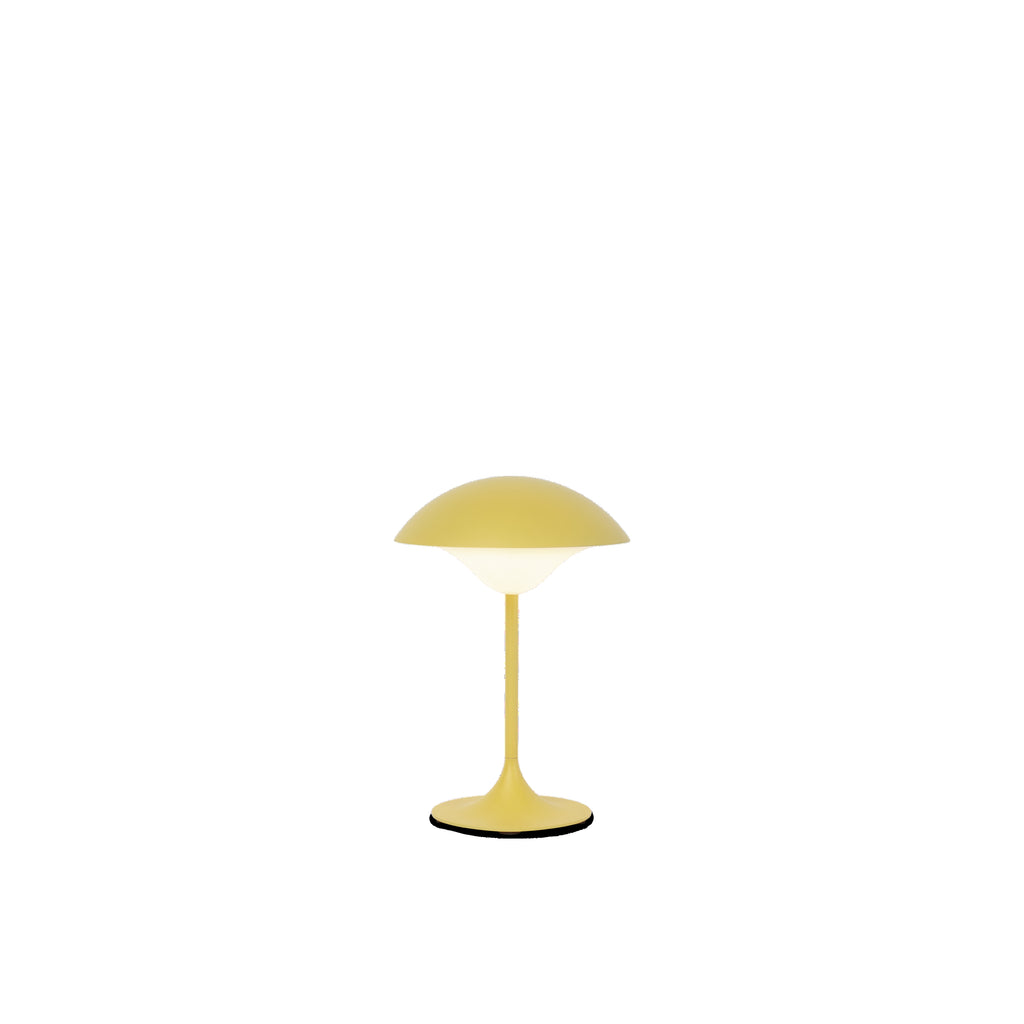 Spring Copenhagen Eclipse Table Lamp, Pale Yellow